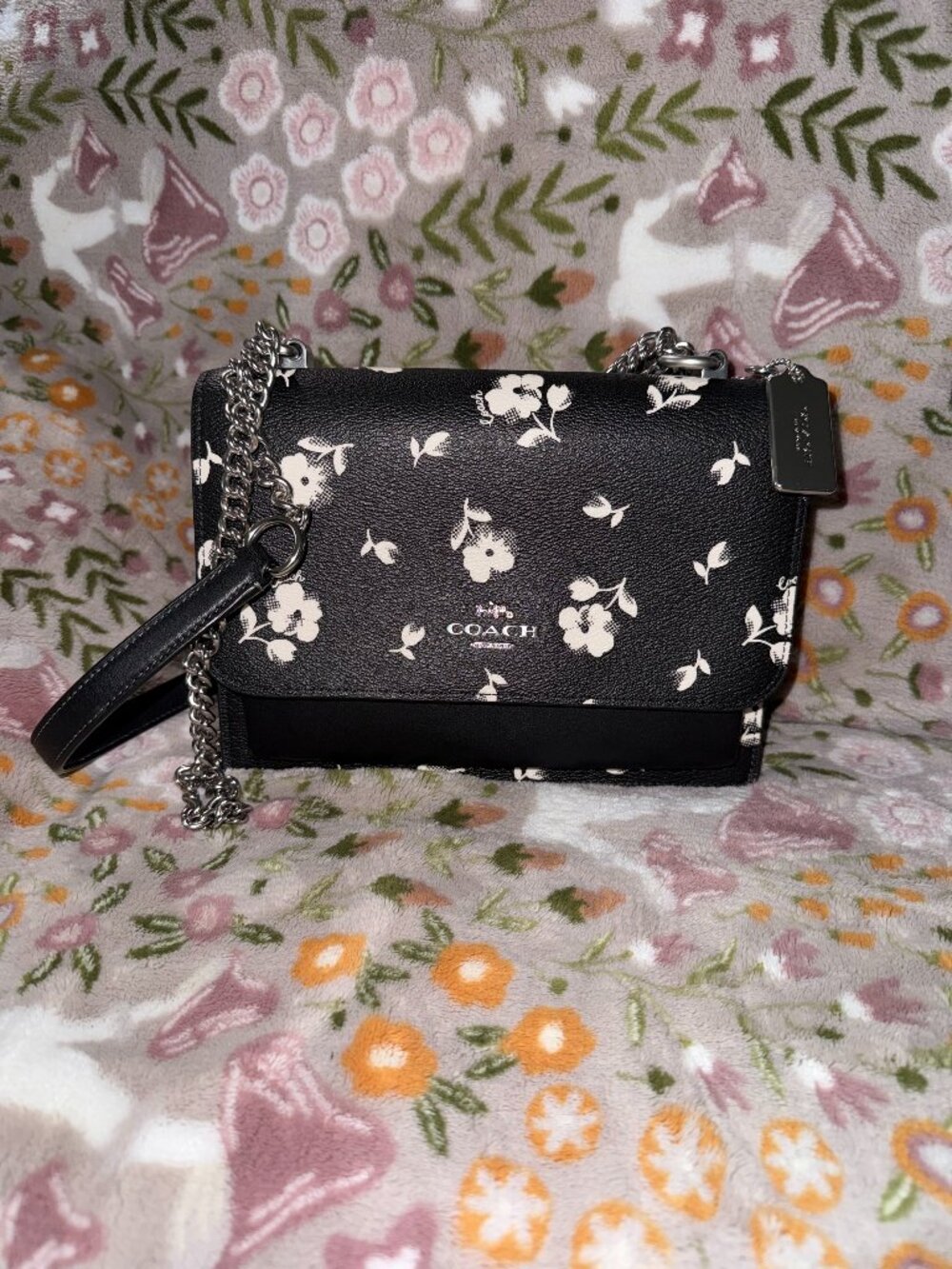 Coach Klare crossbody w/Floral print